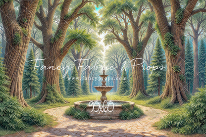 Fountain of the Enchanted Grove - With Sweep Option