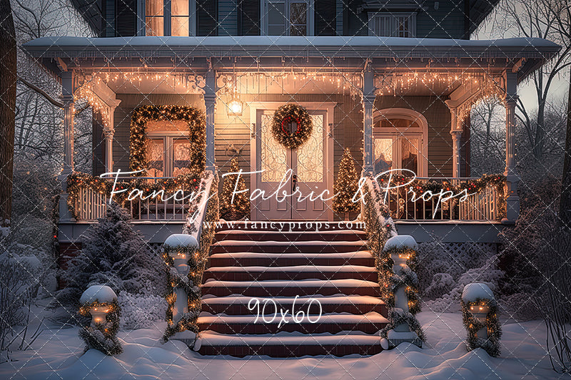 Front Porch Winter Nights