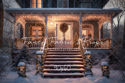 Front Porch Winter Nights