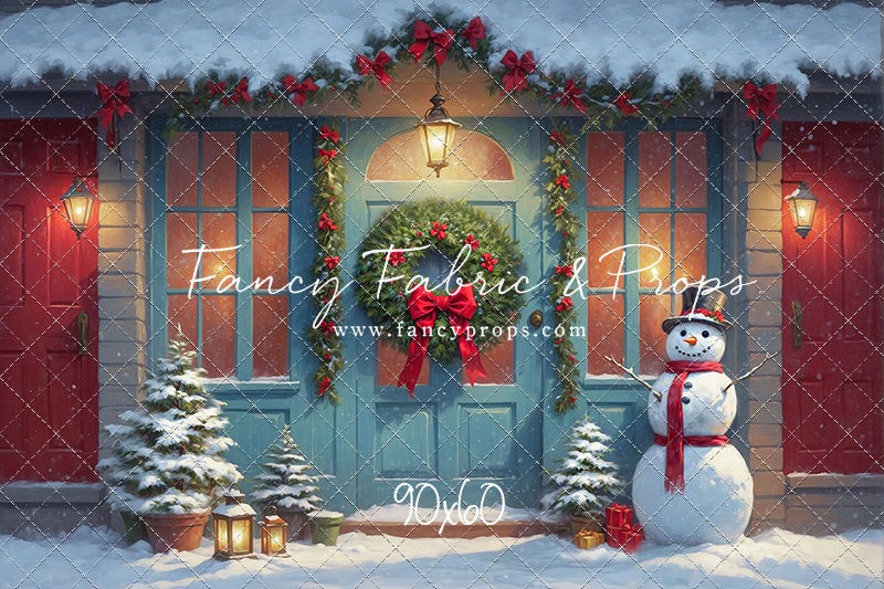 Frosty's Holiday Greeting - with Sweep Option