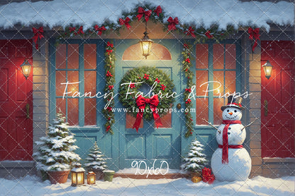 Frosty's Holiday Greeting - with Sweep Option