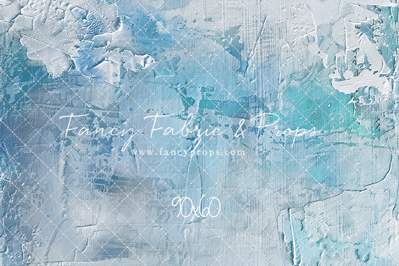 Frozen Veil - With Blue Floor Sweep Option