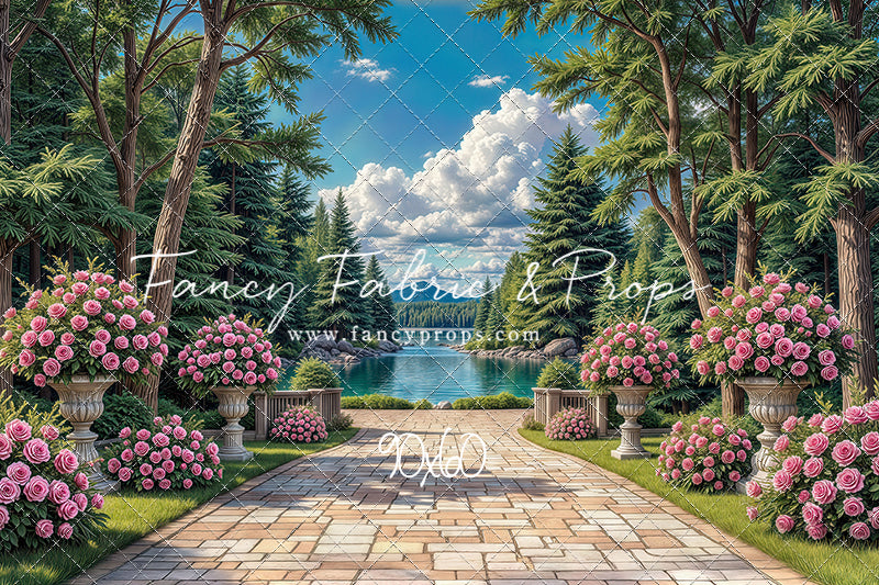 Garden By The Blue Lake - With Sweep Option