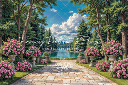Garden By The Blue Lake - With Sweep Option