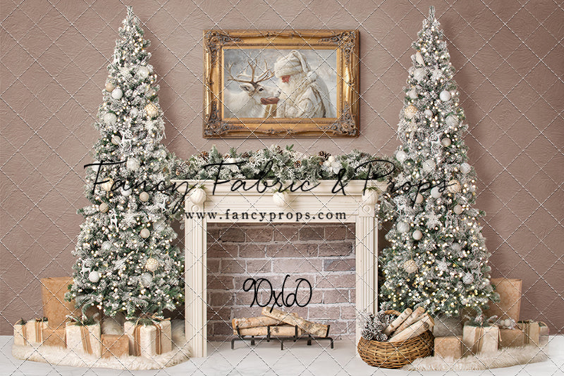 Gilded Golden Santa Room - with Sweep Option