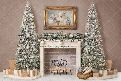 Gilded Golden Santa Room - with Sweep Option