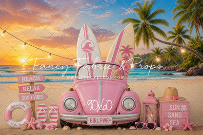 Girl Power Beach Bug - With Sweep Option