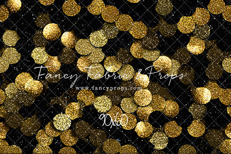 Golden Glam Confetti - With Sweep Option
