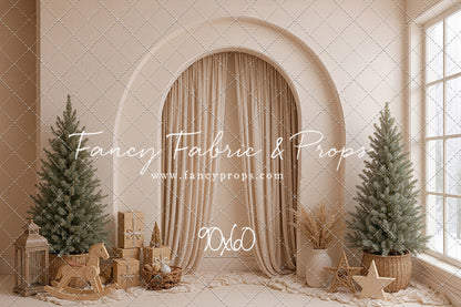 Golden Noel Arch - With Sweep Option