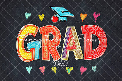 Color Me Graduate - With Sweep Option