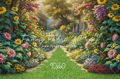 Grand Floral Gate - With Sweep Option