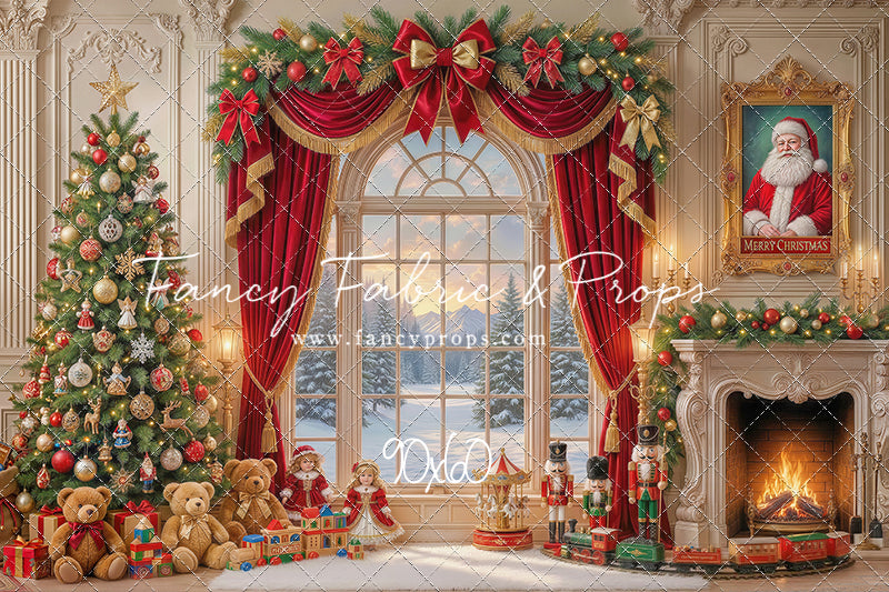 Grand Toy Room Christmas - with Sweep Option
