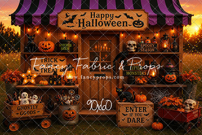 Haunted Harvest Stand - with Sweep Option