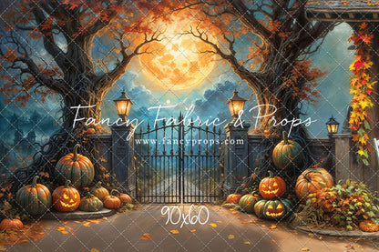 Halloween Lantern Lane - With Sweep Option