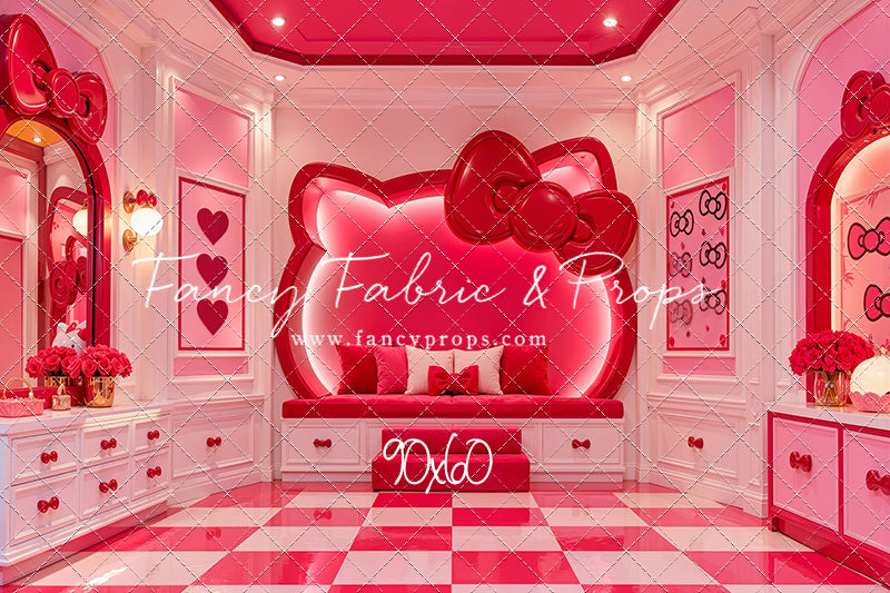 Hello Kitty Glam Room - With Sweep Option
