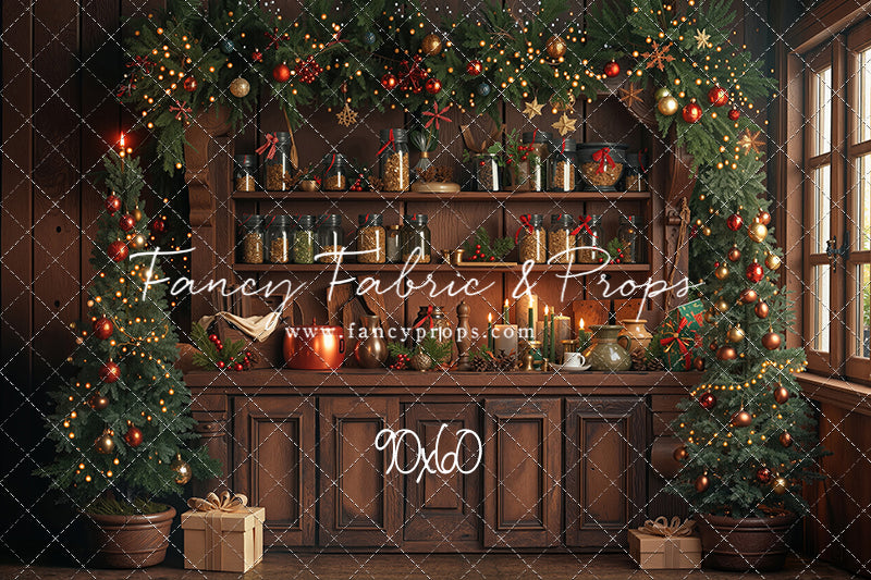 Holiday Pantry Kitchen - With Sweep Option