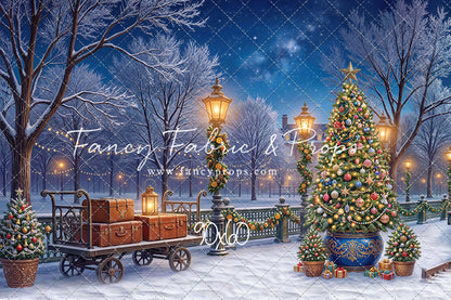 Holiday Train Station - With Sweep Option