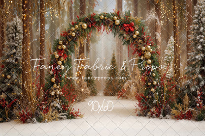 Holly & Pine Archway - With Sweep Option