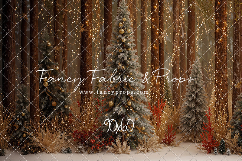 Holly & Pine Forest - With Sweep Option