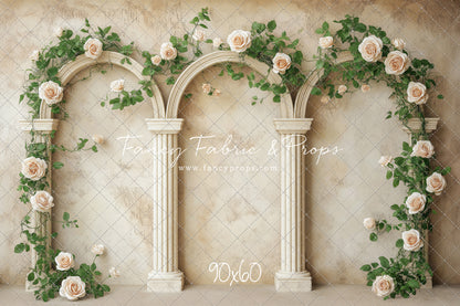 Ivory Arch Garden - With Sweep Option
