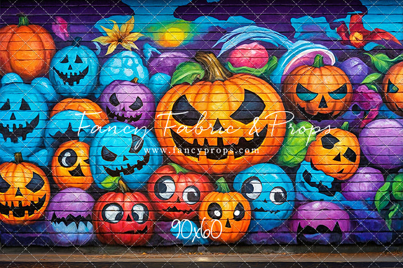 Jack-o-Lantern Graffiti Jam - With Sweep Option