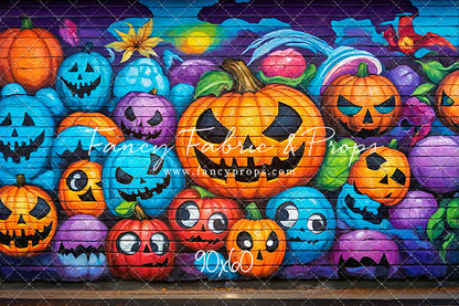 Jack-o-Lantern Graffiti Jam - With Sweep Option