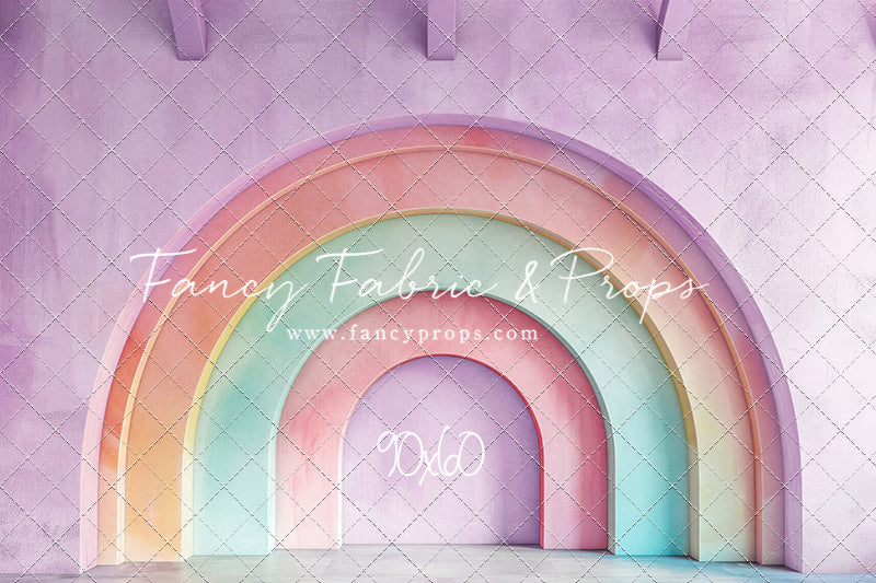 Lavender Rainbow Room - With Sweep Option