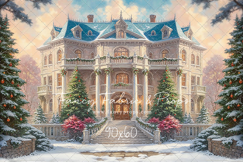 Majestic Christmas Manor - With Sweep Option