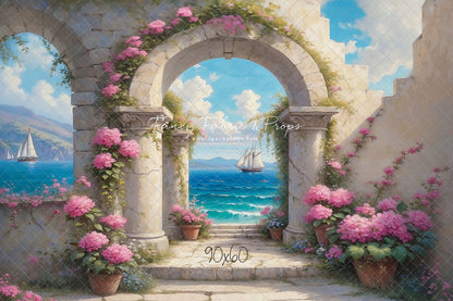 Mediterranean Blossom Gateway - With Sweep Option