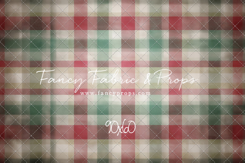 Merry Morning Plaid - With Sweep Option