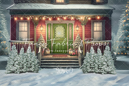 Merry Welcome Porch - Extra Lights 2pc Mini Room