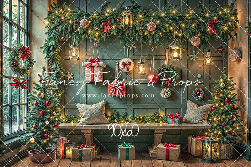 Merry & Bright Bench - with Sweep Option