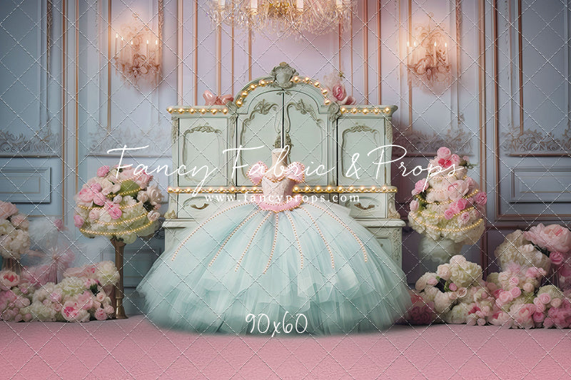 Miss Charlotte - Pink Carpet - With Sweep Option