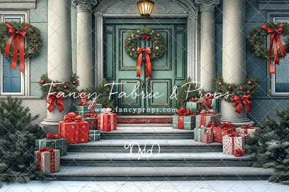 Mistletoe Manor Doors - With Sweep Option