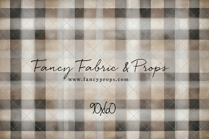 Mocha Flannel - With Sweep Option