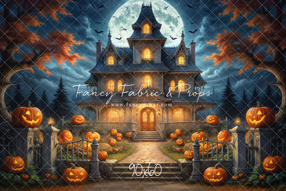 Moonlit Jack-O-Lantern Estate - With Sweep Option