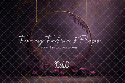 Moonlit Plum Petals - With Sweep Option