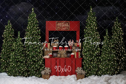 Nighttime Cocoa Stand