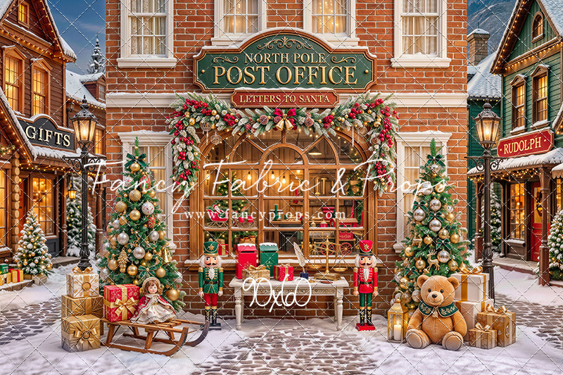 North Pole Post Office - with Sweep Option