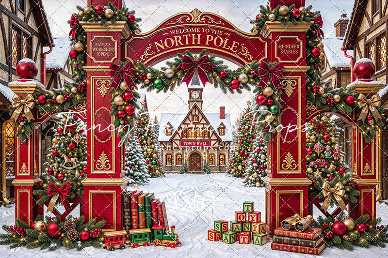 North Pole Town Hall - with Sweep Option