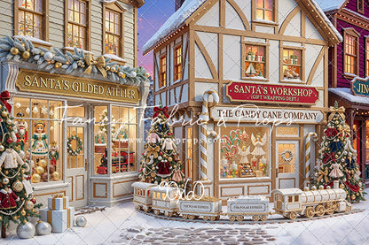 North Pole Village  - with Sweep Option