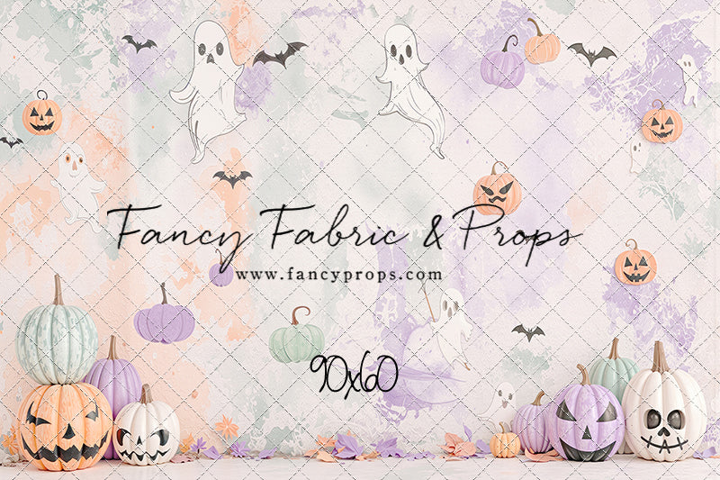 Pastel Pumpkin Parade - With Sweep Option