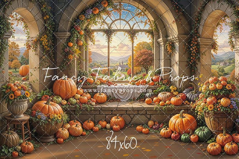 Pumpkin Patch Paradise - With Sweep Option