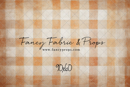 Pumpkin Patch Plaid - With Sweep Option