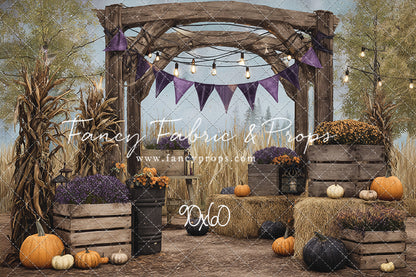 Pumpkin & Plum Harvest - with Sweep Option