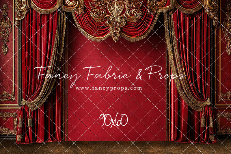 Regal Red Chamber Wall - With Sweep Option