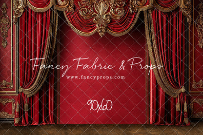 Regal Red Chamber Wall - With Sweep Option