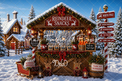 Reindeer Snacks- With Sweep Option