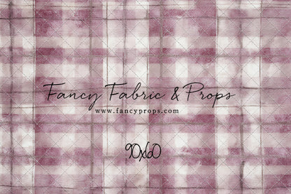 Rose Mist Plaid - With Sweep Option