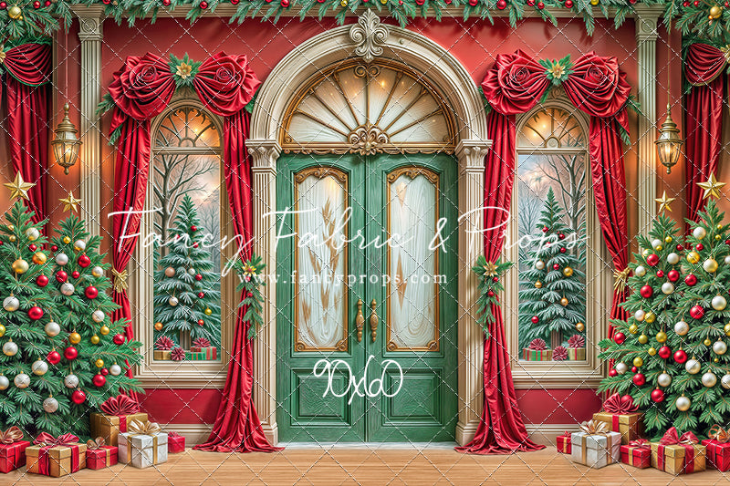 Rosy Holiday Hall - with Sweep Option